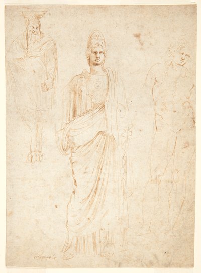 Figuras clássicas de Girolamo da Carpi