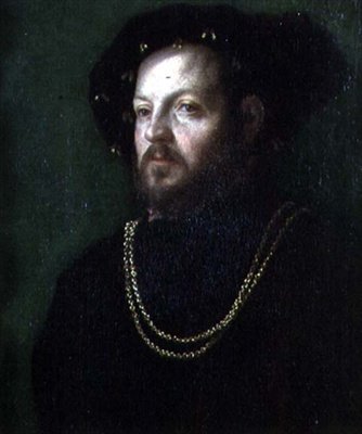 Retrato de um homem de Girolamo da Carpi