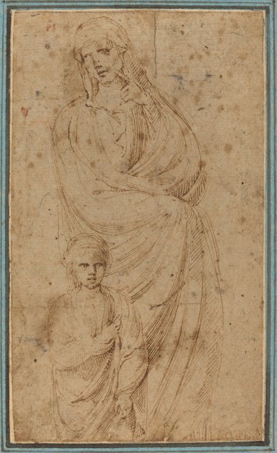 Duas Figuras de Girolamo da Carpi