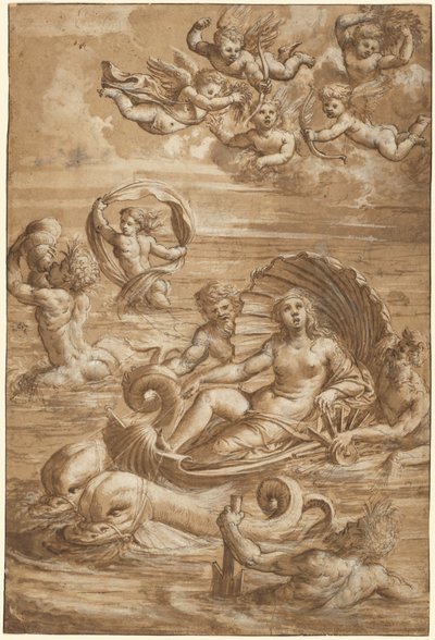 O triunfo de Galatea de Girolamo da Treviso II