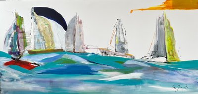 Outro jogo (pintura) de Gisela Gaffoglio