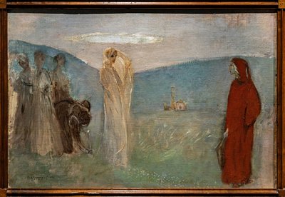 Dante e Beatriz de Giulio Aristide Sartorio