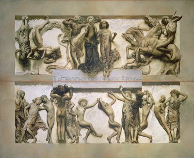 Luz, do ciclo da vida humana (veja também 97068) de Giulio Aristide Sartorio