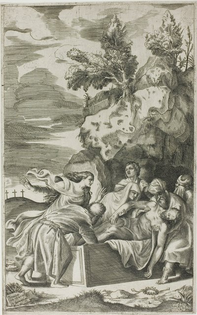 O sepultamento de Giulio Bonasone