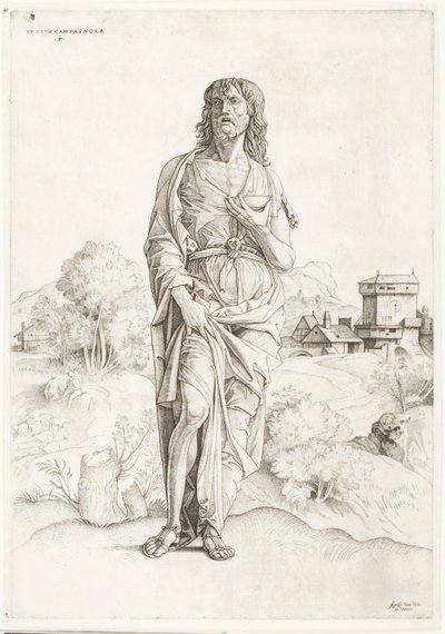 São João Baptista de Giulio Campagnola