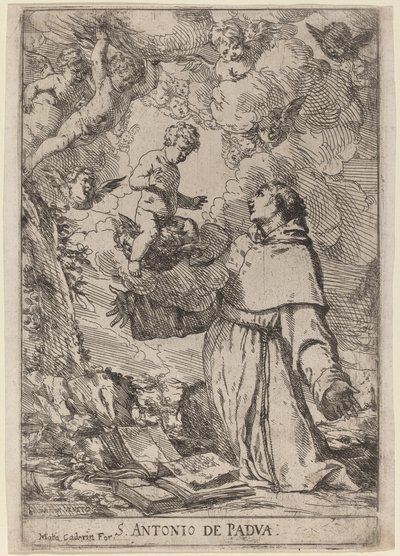Santo Antônio de Pádua de Giulio Carpioni