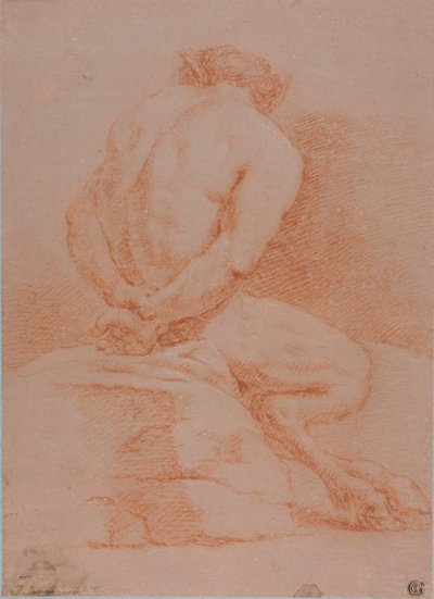 Sátiro (Vista Traseira) de Giulio Carpioni