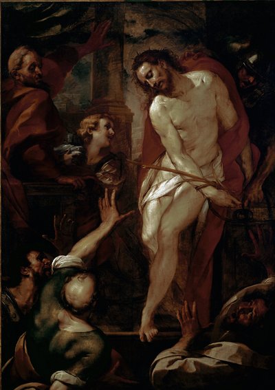 Ecce Homo. (óleo sobre tela de Giulio Cesare Procaccini