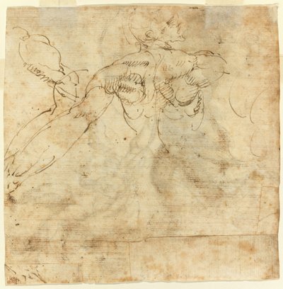 Estudo de uma volta de Giulio Cesare Procaccini