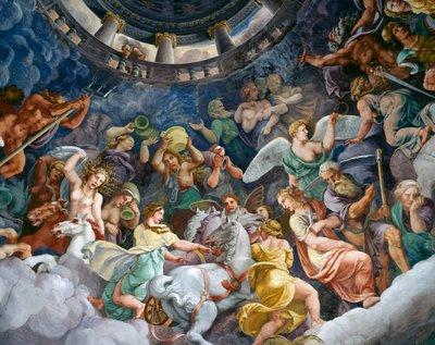 deuses do Olimpo de Giulio Romano