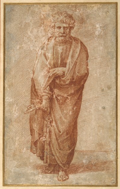 Os Doze Apóstolos: São Pedro de Giulio Romano