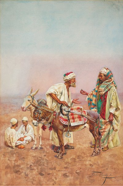 Um Dirham para um passeio pelo deserto de Giulio Rosati
