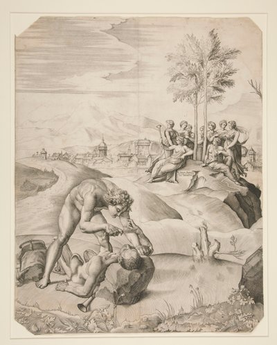 Esfolamento de Marsyas de Giulio Sanuto