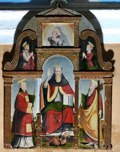 Tríptico de São Bernardo, c.1578 (pintura) de Giulio de Rossi