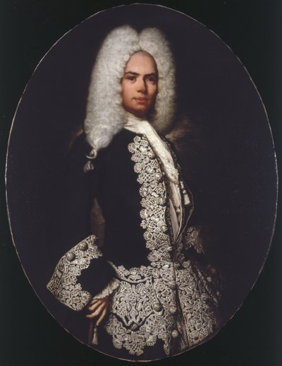 Retrato do Conde Flaminio Tassi  de Giuseppe  Ghislandi