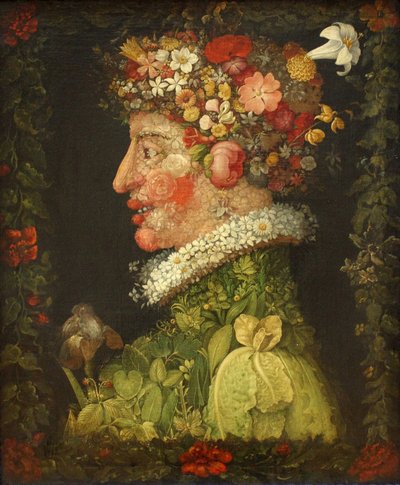 Primavera, 1573 de Giuseppe Arcimboldo