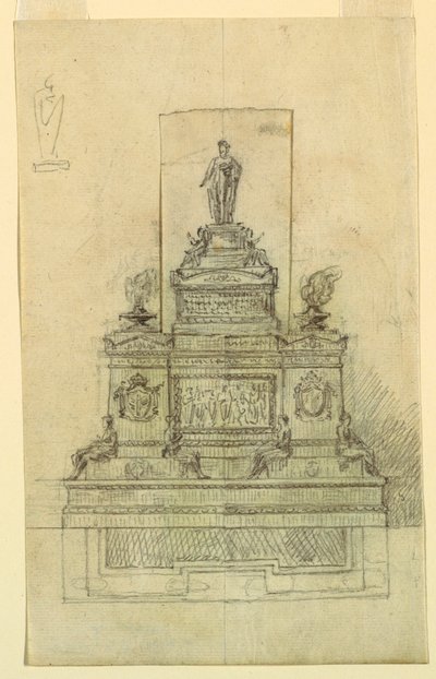 Projeto para um monumento de Giuseppe Barberi