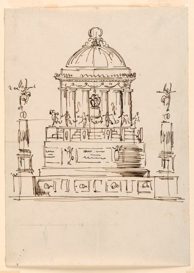 Projeto para um monumento de Giuseppe Barberi