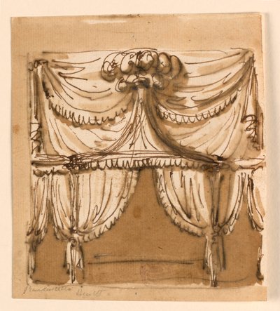 Elevação de uma alcova de Giuseppe Barberi