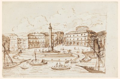 Porto de Ajaccio, Córsega de Giuseppe Barberi