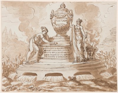 Monumento Sepulcral para Felice Fontana, Professor de Filosofia, Pádua de Giuseppe Barberi