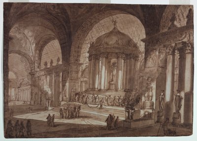 Cenário, Templo do Amor de Giuseppe Barberi