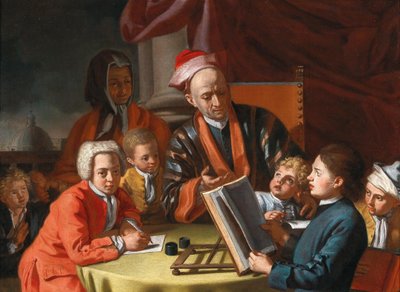 A Lição. de Giuseppe Bonito