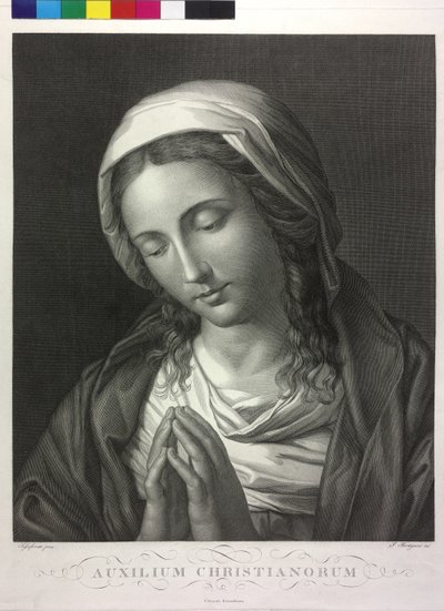 Madona rezadora de Giuseppe Bortignoni