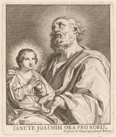 São Joaquim e a Infanta Virgem Maria de Giuseppe Bottani
