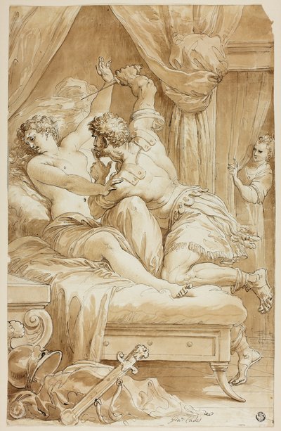 Rapto de Lucrécia de Giuseppe Cades