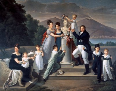 Francisco I de Duas Sicilias (Nápoles de Giuseppe Cammarano