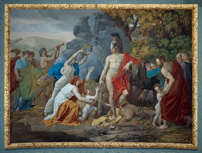 Theseus and the Minotaur, de Giuseppe Cammarano de Giuseppe Cammarano