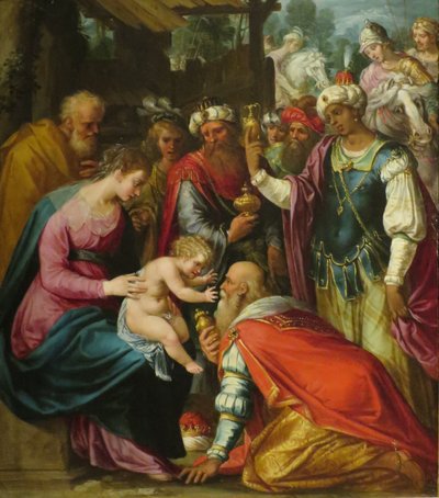 Adoração dos Magos de Giuseppe Cesari