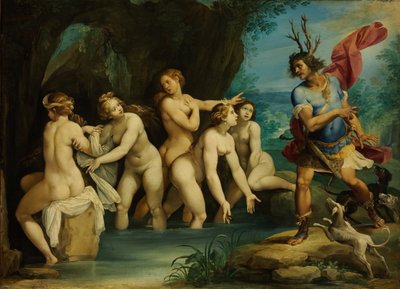 Diana e Actaeon de Giuseppe Cesari