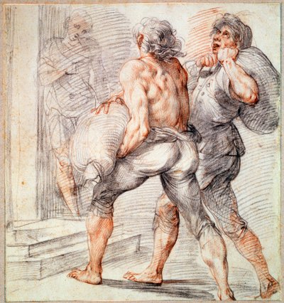 Estudo de coletores de impostos, 1591-1593. de Giuseppe Cesari