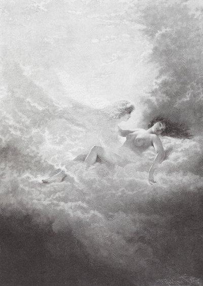 O Beijo (gravura) de Giuseppe De Sanctis