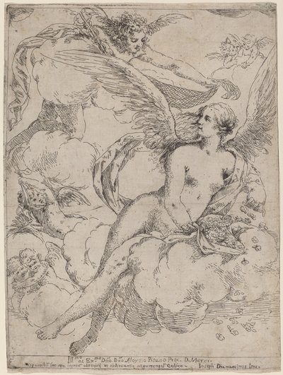 Flora e Mercúrio de Giuseppe Diamantini