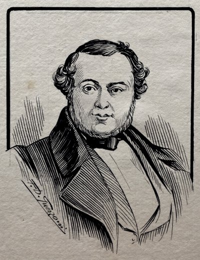 Retrato de Saverio Mercadante (Altamura de Giuseppe Gozzini