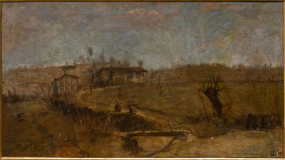 Paisagem de Savignano de Giuseppe Graziosi