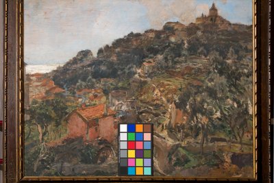 Sanremo (óleo sobre compensado) de Giuseppe Graziosi