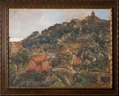 Sanremo (óleo sobre contraplacado) de Giuseppe Graziosi