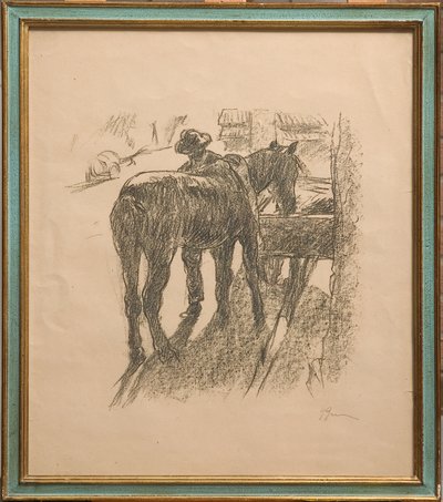 O Ferreiro (lito) de Giuseppe Graziosi