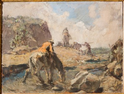 O Ford (óleo sobre contraplacado) de Giuseppe Graziosi