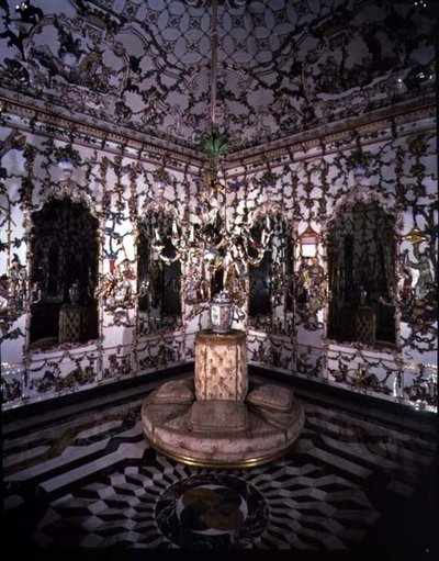 Canto do salão de chino (sala chinesa) executado inteiramente de porcelana, 1769 (porcelana) (para detalhes ver 93238-9) de Giuseppe Gricci