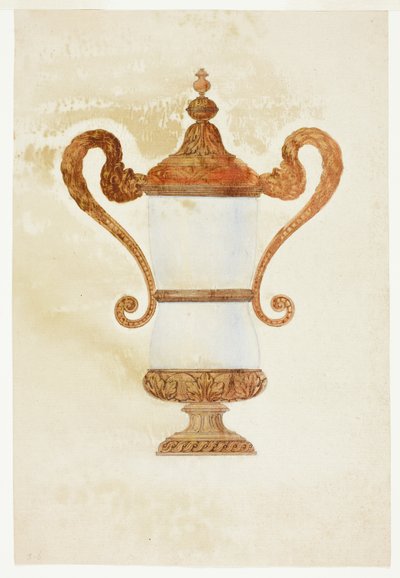 Urna com duas pegas de Giuseppe Grisoni