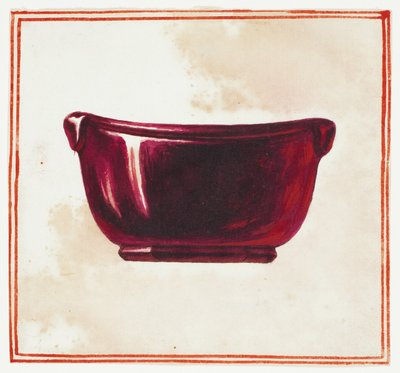 Taça roxa de Giuseppe Grisoni
