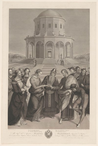 Casamento de Maria e José
Lo sposalizio de Giuseppe Longhi