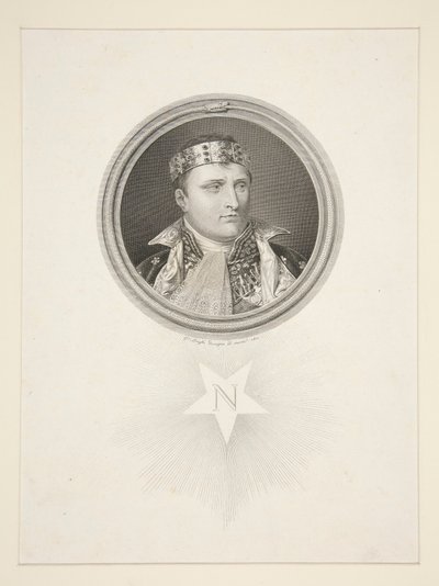 Napoleão como Rei de Itália de Giuseppe Longhi