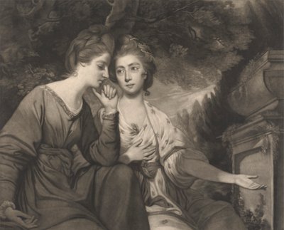 Sra. Harriet Bouverie e Sra. Frances Ann Crewe de Giuseppe Marchi