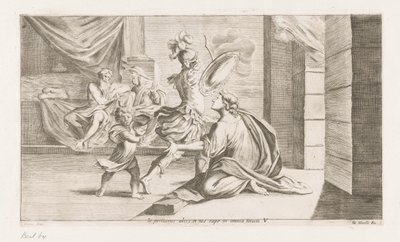 Aeneas parte para o voo de strijd Se você está prestes a perecer, você irá nos arrebatar em todas as coisas (título no objeto) Omzwervingen van Aeneas (título da série) L